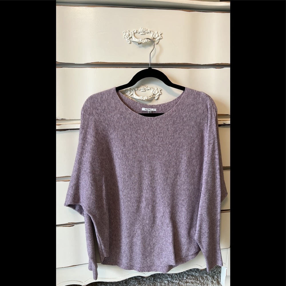 Purple size medium crewneck sweater
